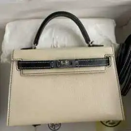 Hermes Kelly Mini Handmade Bag, Guangchang