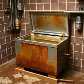 A grease trap for a kitchen - Green Genra, New Delhi