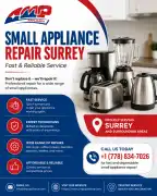 Small Appliance Repair Surrey – Fast Service, Surrey