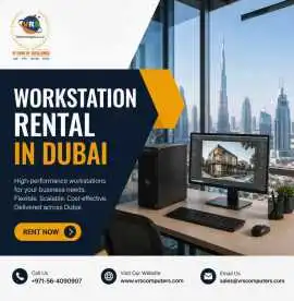 Premium Workstation for Rent in Dubai – High-Speed, Dubai