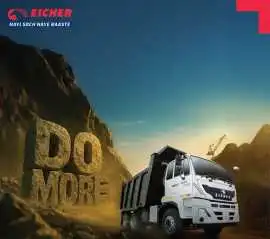 Buy Efficient 10-Wheeler Dumper Trucks from Eicher, New Delhi