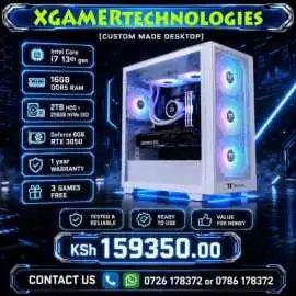 Built to Spec Core i7 16gb DDR5 RAM gaming desktop, ps 1,593
