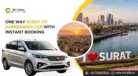 Book Surat to Ahmedabad Cab Online, Surat