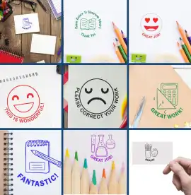 Teacher Feedback Stamp Set – Emoji, Fantastic & Pl, $ 11