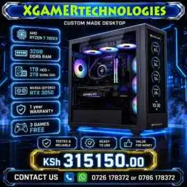 Built to Spec Ryzen 7 and 32gb DDR5 RAM desktop, ps 3,151