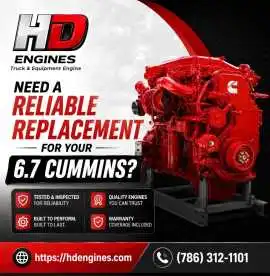 Need a Reliable Replacement for Your 6.7 Cummins?