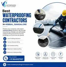 Best Waterproofing Contractors in Hebbal, Bangalor, Bengaluru