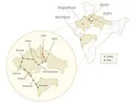 Top Destinations Covered by the Maharaja Express, Ghaziabad