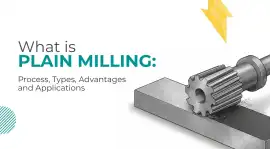 What is Plain Milling? Process Types & Application, Kalol