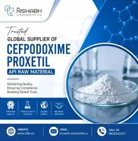 Cefpodoxime Proxetil API Raw Material Supplier, Ahmedabad