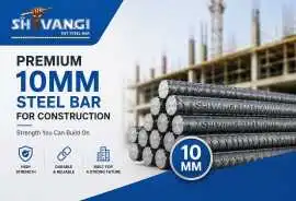 Premium 10mm Steel Bar for Construction – Shivangi, $ 0