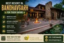 Which is the best resort in Bandhavgarh National P, Khajuraho Group of Monuments
