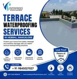Terrace Waterproofing Services in Hebbal, Bangalor, Bengaluru