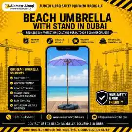 Beach Umbrella with Stand in Dubai , Dubai