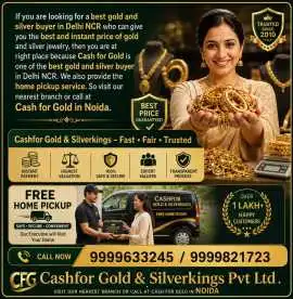 Turn Silver Into Cash Fast, Noida