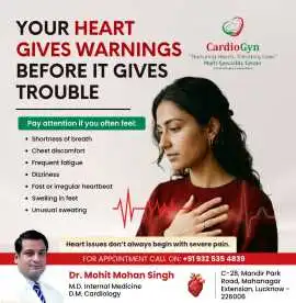 Your heart rarely stays silent before a serious, Lucknow