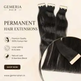  Shop Permanent Hair Extensions for a Salon-Qualit, Noida
