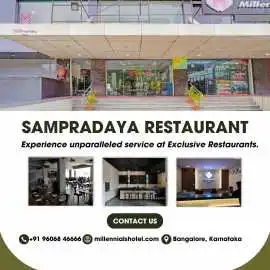 Dining Experience in Sampradaya Restaurant , Bengaluru