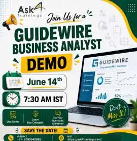 Master Guidewire Business Analysis – Live Demo Web, Hyderabad