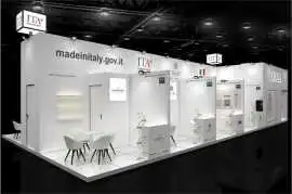 3 Side Open Exhibition Stand Design, Noida