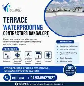Terrace Waterproofing Contractors in Bangalore, Bengaluru