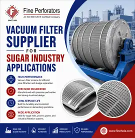 Vacuum Filter Supplier for Sugar Industry Applicat, New Delhi