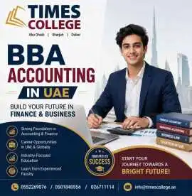 Start Your BBA Accounting Journey in UAE Today, Dubai