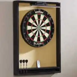 Sophisticated Style Meets Designer Dartboard Cabin, Corrigan