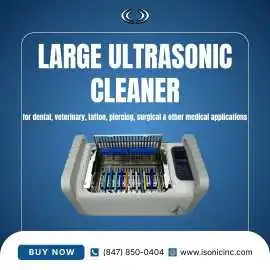 Large Ultrasonic Cleaner for High-Capacity Profess, $ 900