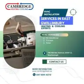 HVAC Installation Services in East Gwillimbury | H, Scarborough