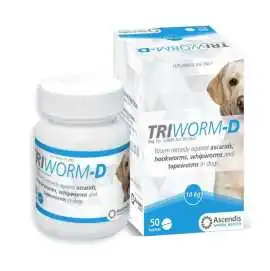 Triworm-D De-Wormer for Dogs – Broad-Spectrum Worm, Alexander