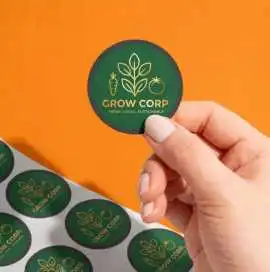 Round Stickers, Bengaluru