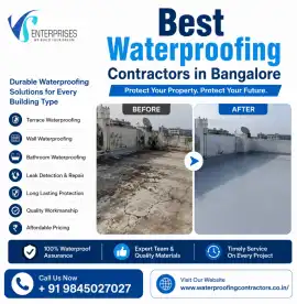 Best Waterproofing Contractors in Bangalore, Bengaluru