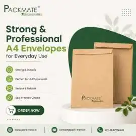 Buy High-Quality A4 Envelope for Office, Business , New Delhi