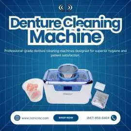 Denture Cleaning Machine for a Fresher & More Effe, $ 140