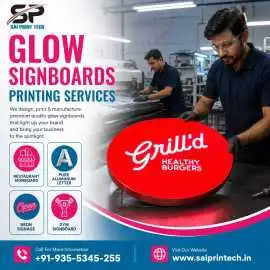 Trusted Glow Shine Board Manufacturer in Noida wit, Noida