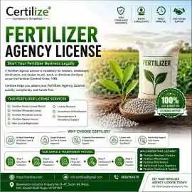 Fertilizer Agency License Registration in India, Noida