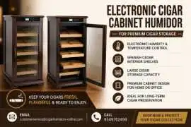 Electronic Cigar Cabinet Humidor for Premium Cigar, Deerfield Beach