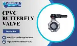 Buy Industrial Grade CPVC Butterfly Valve at Best , Al Bahah