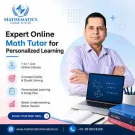 Expert Online Math Tutor for Personalized Learning, New Delhi