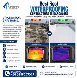 Best Roof Waterproofing Contractors in Bangalore, Bengaluru