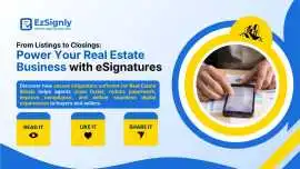 Automate  real estate agreement with eSignature , $ 7