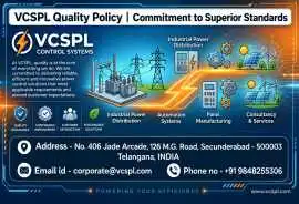 Vidyuth Control Systems Quality Policy, Secunderabad