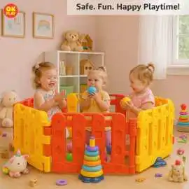 Safe Playpen for Secure Indoor and Outdoor Play, $ 9,399