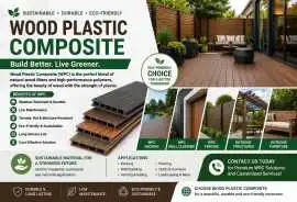 Wood Plastic Composite – Durable, Eco-Friendly WPC, Noida