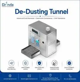 Industrial De-Dusting Tunnel Supplier , Ahmedabad