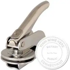 Connecticut Handheld Notary Seal Embosser, Richmond