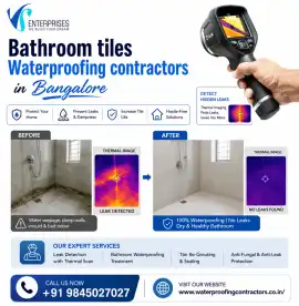 Waterproofing contractors for terrace in Bangalore, Bengaluru