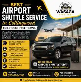 Best Airport Shuttle Service in Collingwood for St, Wasaga Beach
