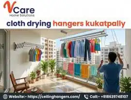 Cloth Drying Hangers Kukatpally | Ceiling & Roof H, Hyderabad